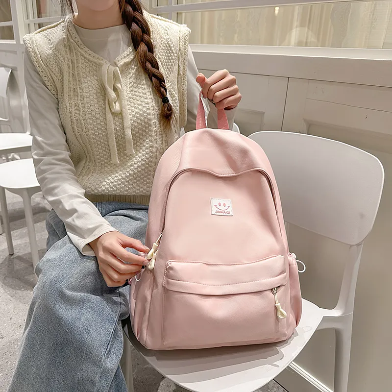 Yalu Nylon Backpack Unisex Multicolor-9
