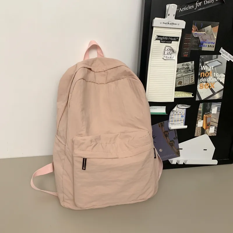 Yalu Nylon Backpack Unisex Multicolor-10