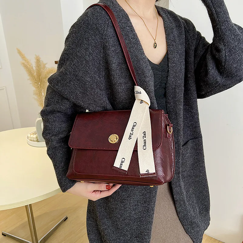 Yalu PU Small Square Bag Crossbody Bag Shoulder Bag Regular Women's Multicolor-11