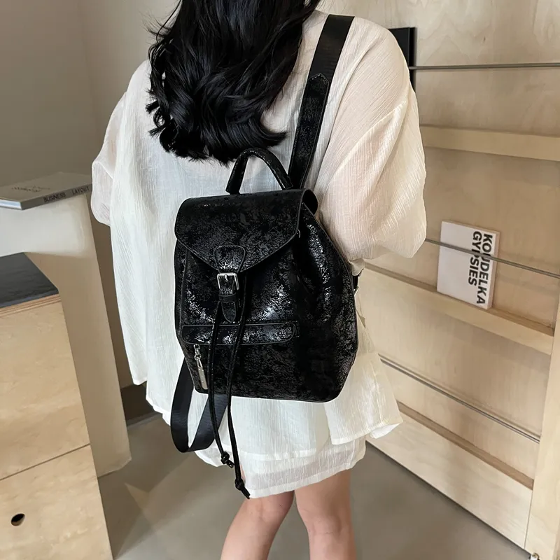 Yalu PU Backpack Regular Women's Multicolor-18