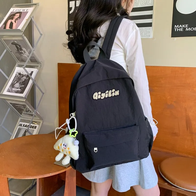 Yalu Nylon Backpack Unisex Multicolor-3