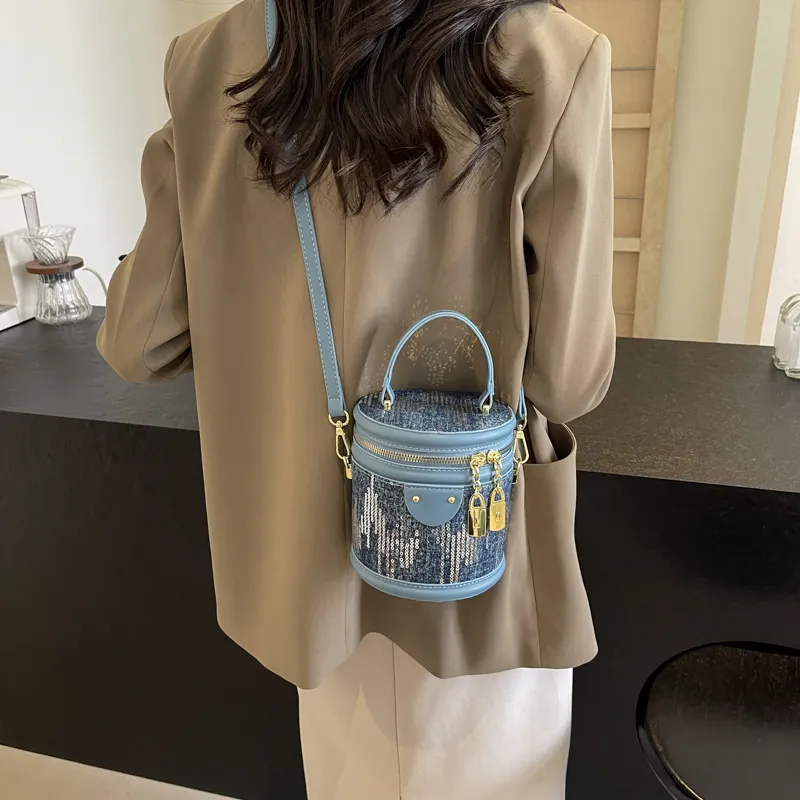 Yalu PU Shoulder Bag, Handbag Regular Women's White/Black/Blue-17