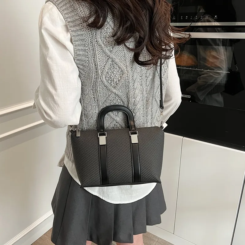 Yalu PU Handbag, Shoulder Bag, Crossbody Bag Regular Women's Black/White/Khaki/Blue-3