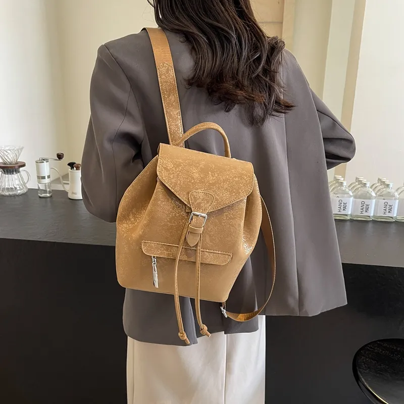 Yalu PU Backpack Regular Women's Multicolor-26