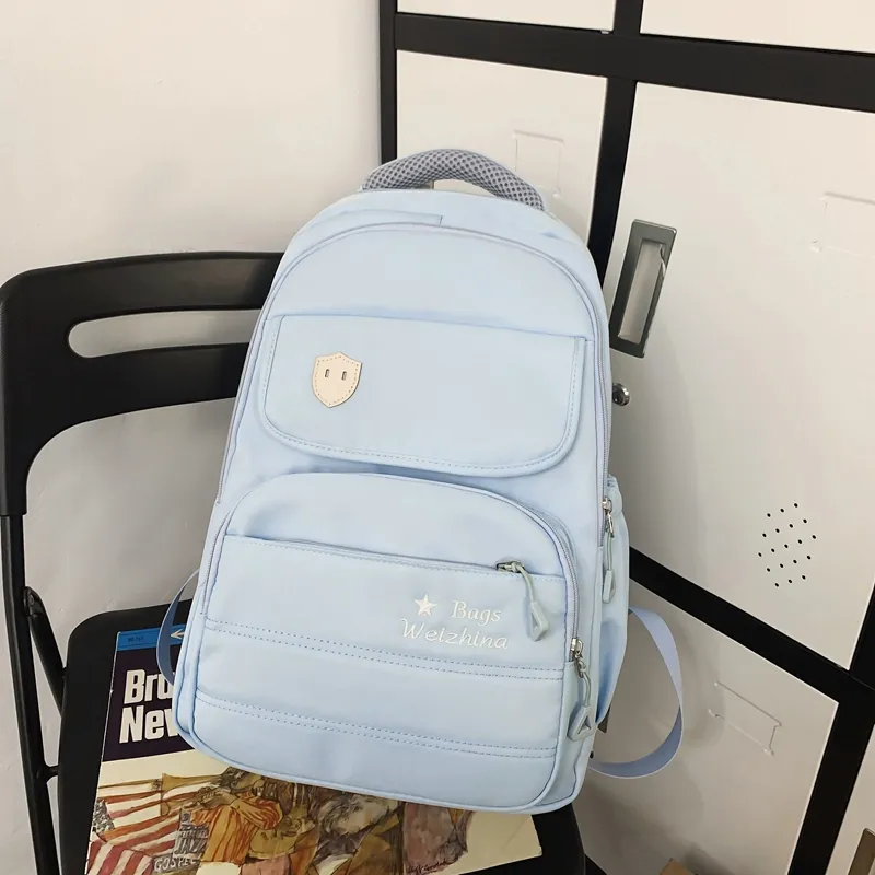 Yalu Nylon Backpack Regular Unisex Multicolor-1