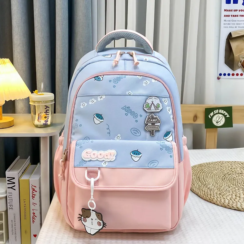 Yalu Nylon Backpack Regular Unisex Multicolor-8