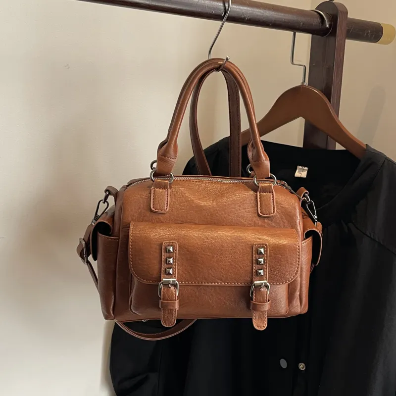 Yalu PU Shoulder Bag Crossbody Bag Handbag Women's Multicolor-2