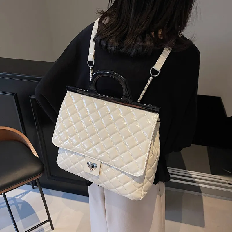 Yalu PU Backpack Handbag Regular Women's Multicolor-10