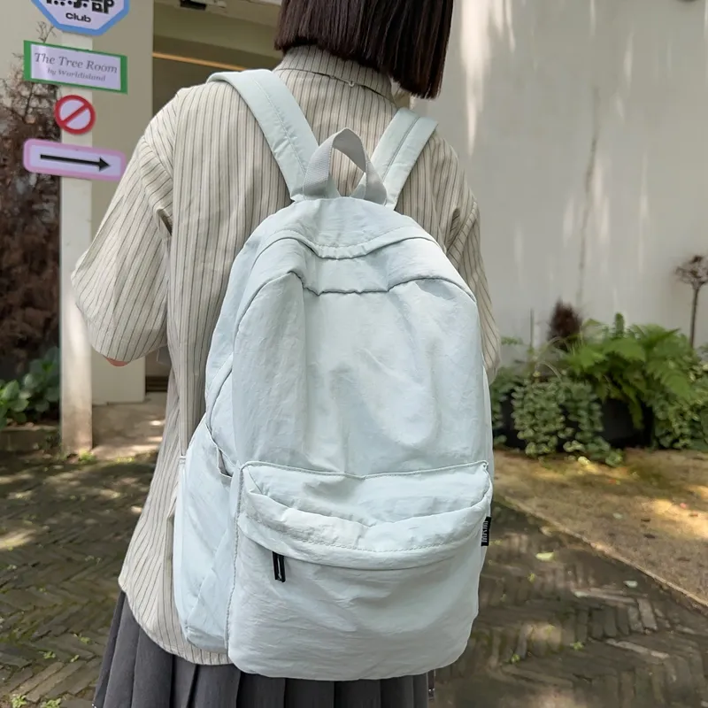 Yalu Nylon Backpack Unisex Multicolor-14