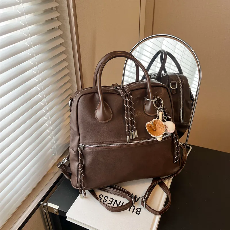 Yalu PU Handbag Backpack Shoulder Bag Crossbody Bag Regular Women's Multicolor-2