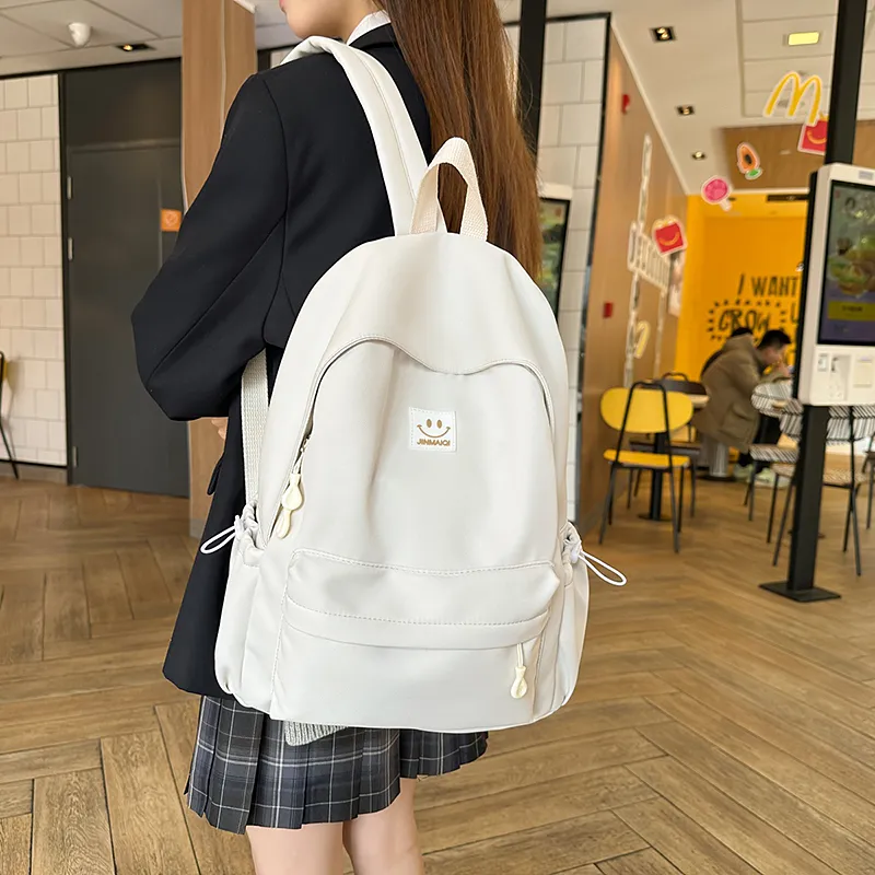 Yalu Nylon Backpack Unisex Multicolor-21