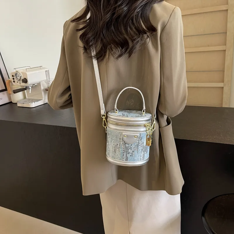 Yalu PU Shoulder Bag, Handbag Regular Women's White/Black/Blue-3