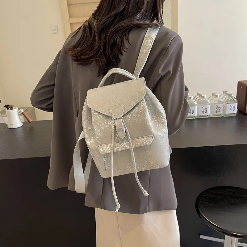 Yalu PU Backpack Regular Women's Multicolor-10
