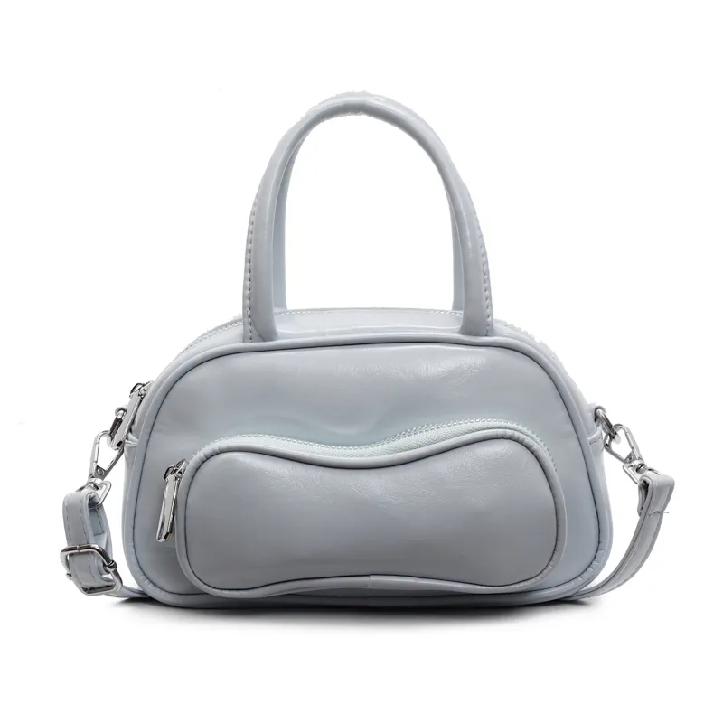 Yalu PU Shoulder Bag Crossbody Bag Handbag Regular Women's Black/Ecru/Burgundy/Blue/Pink-22