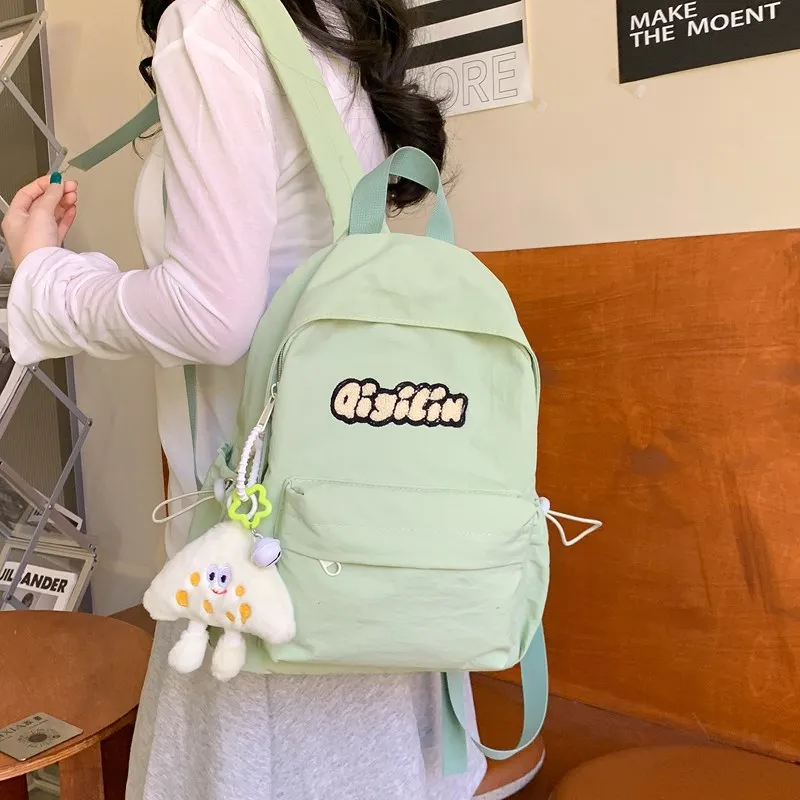 Yalu Nylon Backpack Unisex Multicolor-22