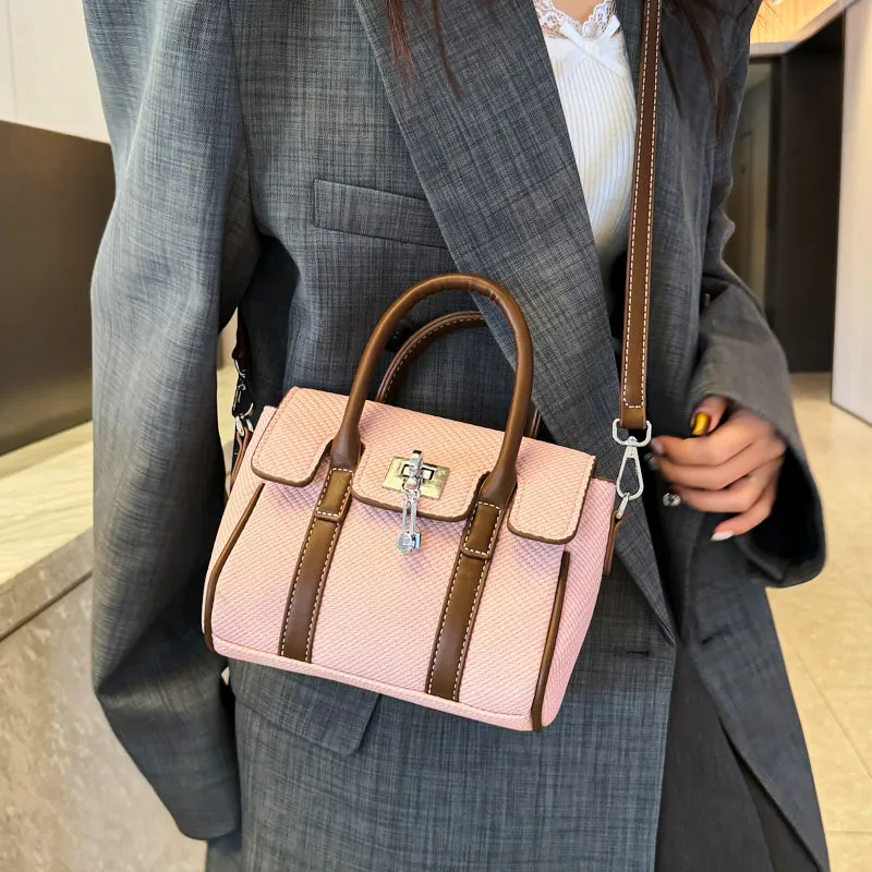 Yalu PU Kelly Bag, Handbag, Crossbody Bag Regular Women's Multicolor-31
