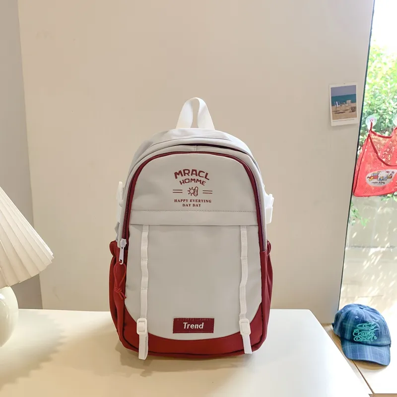Yalu Nylon Backpack Unisex Multicolor-16