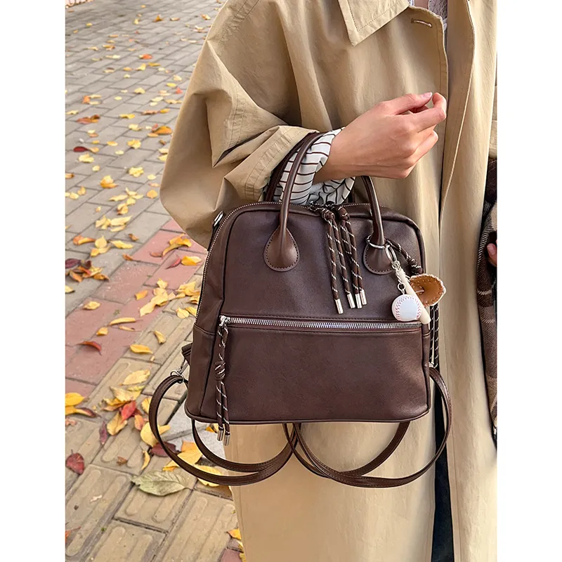 Yalu PU Handbag Backpack Shoulder Bag Crossbody Bag Regular Women's Multicolor-11