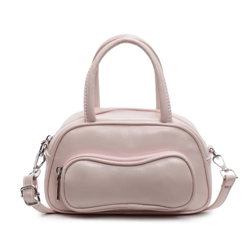 Yalu PU Shoulder Bag Crossbody Bag Handbag Regular Women's Black/Ecru/Burgundy/Blue/Pink-29
