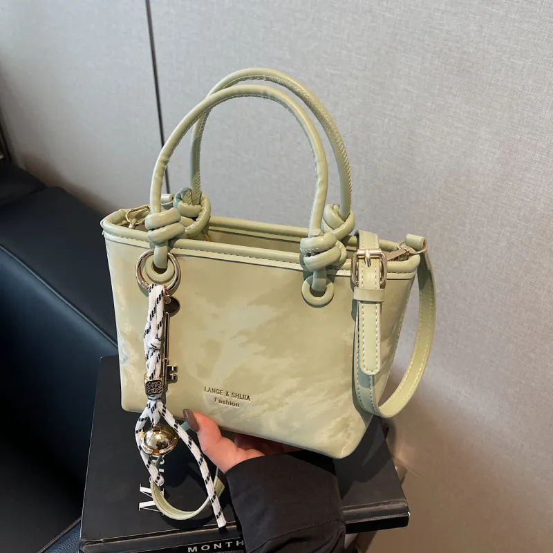Yalu PU Shoulder Bag, Crossbody Bag, Handbag Regular Women's Brown/Silver/Green/Black-16