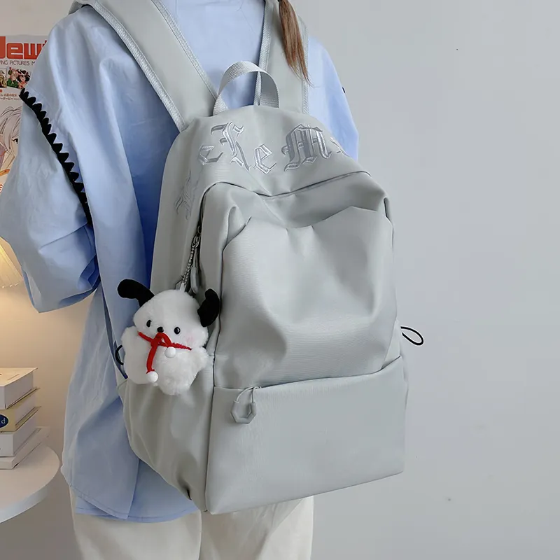Yalu Nylon Backpack Unisex Multicolor-23
