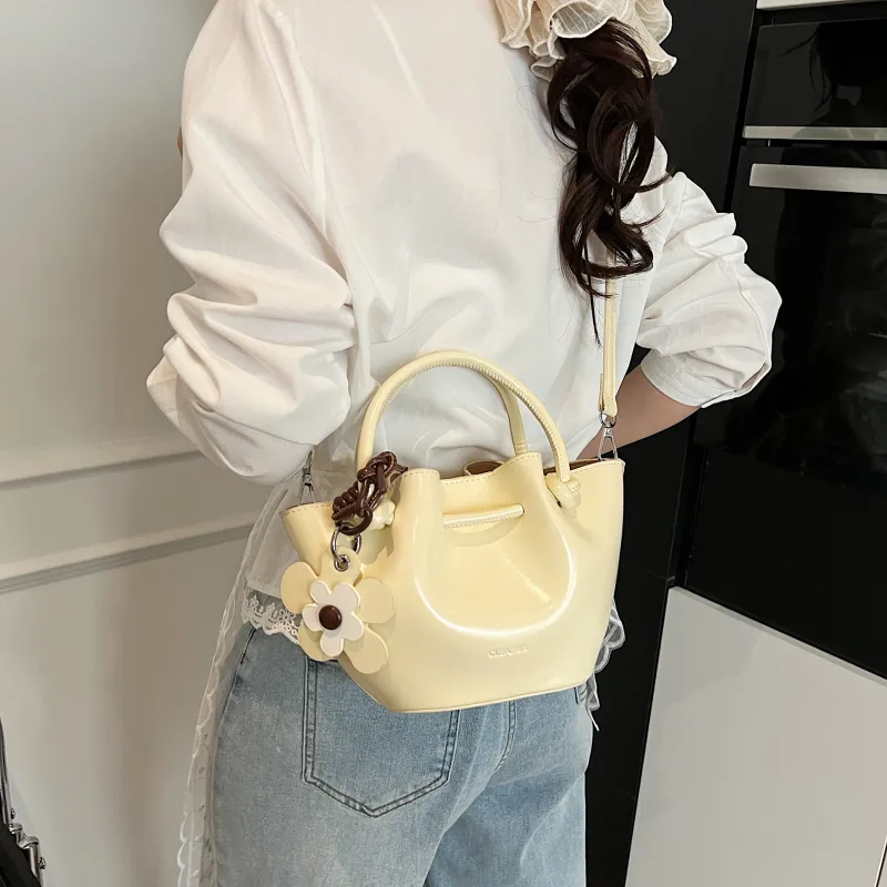 Yalu PU Soft Leather Material One Shoulder Handbag Women's Multicolor-19