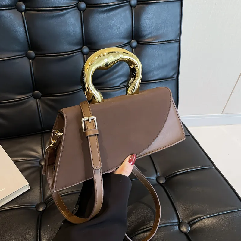Yalu PU Handbag, Shoulder Bag Regular Women's Black/Red/Khaki/Coffee/Brown-14