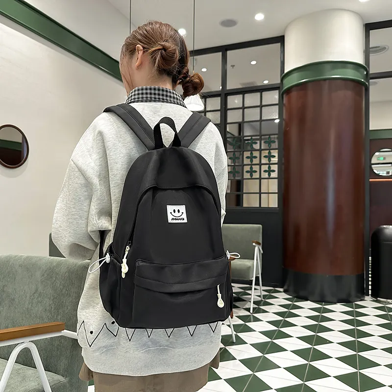 Yalu Nylon Backpack Unisex Multicolor-5