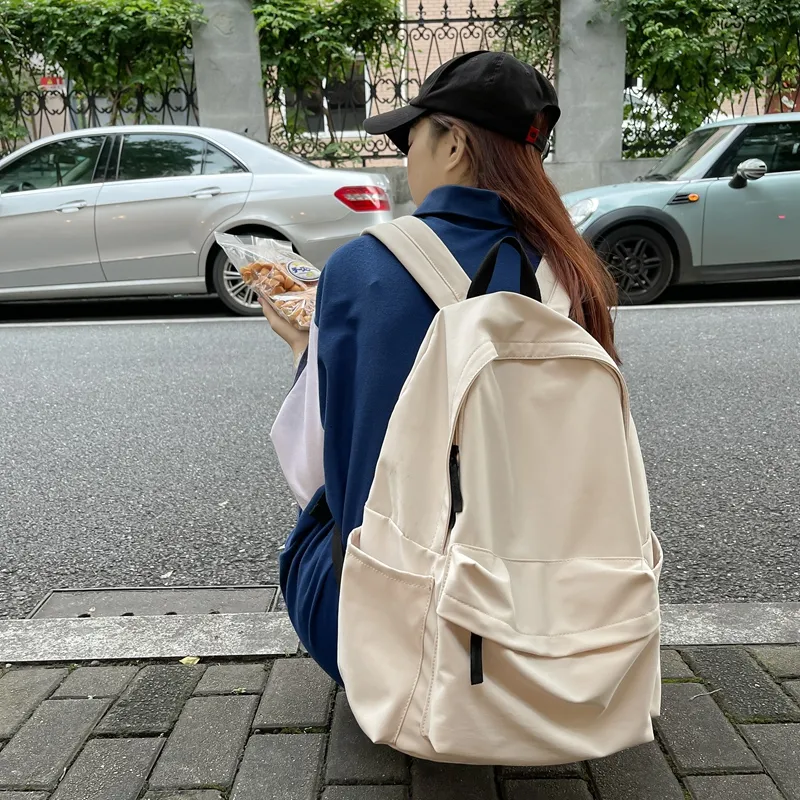 Yalu Nylon Backpack Unisex Multicolor-4