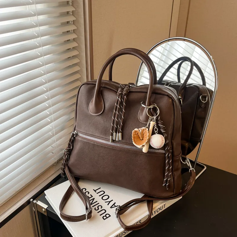 Yalu PU Handbag Backpack Shoulder Bag Crossbody Bag Regular Women's Multicolor-1