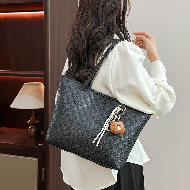 Yalu PU Tote Bag, Shopping Bag, Shoulder Bag Women's Multicolor-9
