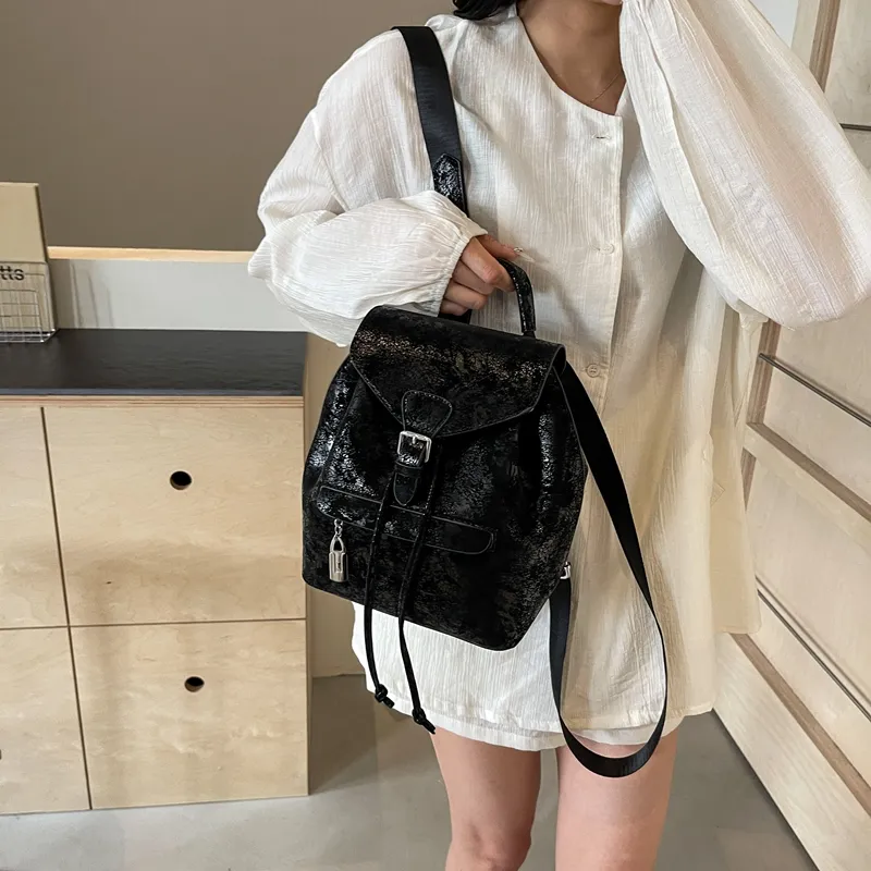 Yalu PU Backpack Regular Women's Multicolor-19