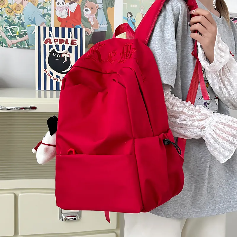 Yalu Nylon Backpack Unisex Multicolor-17