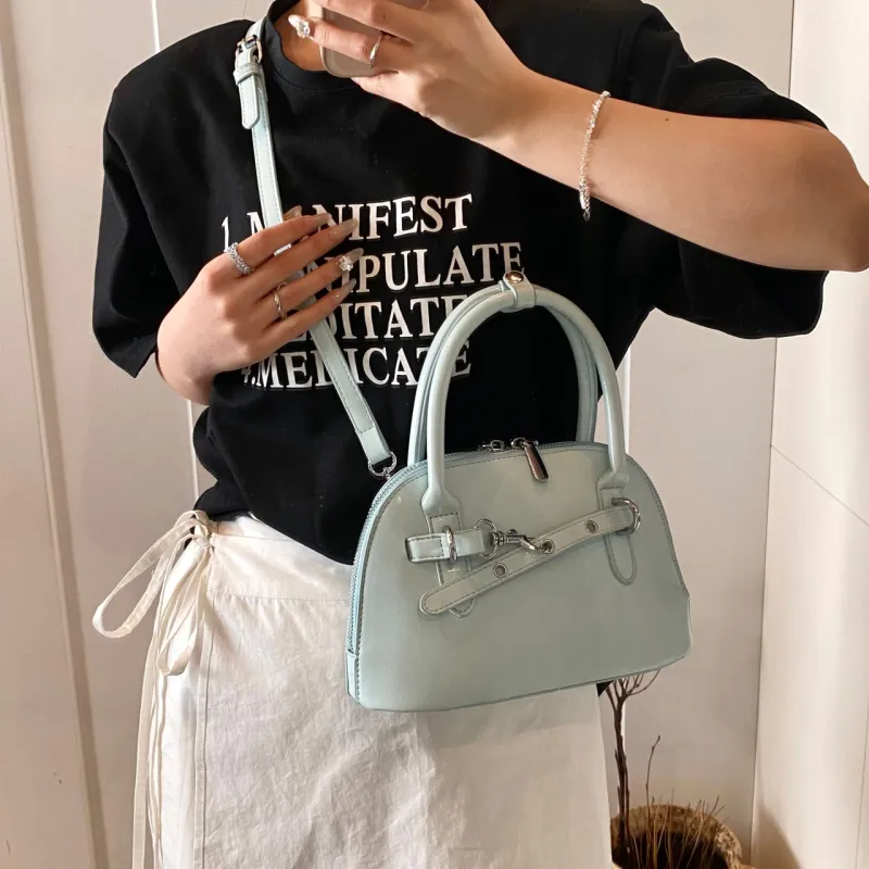 Yalu PU Handbags Shoulder Bag Crossbody Bag Regular Women's White Black Red/Silver/Blue-32