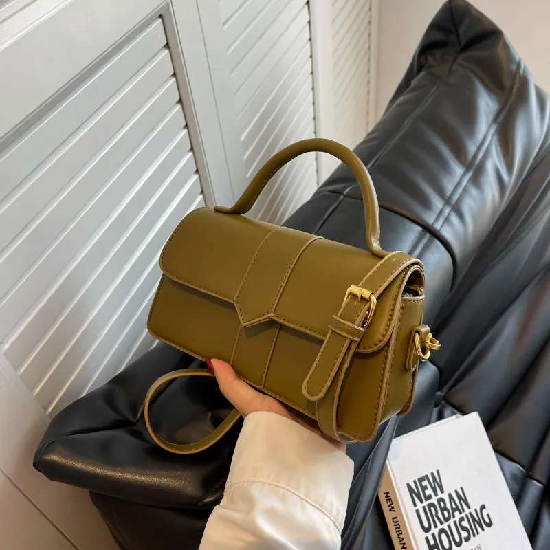 Yalu PU Handbag, Shoulder Bag, Crossbody Bag Regular Women's Black/Green/Brown/Ecru-13