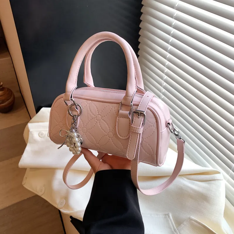 Yalu PU Shoulder Bag Crossbody Bag Handbags Women's Brown/White/Pink/Black-12