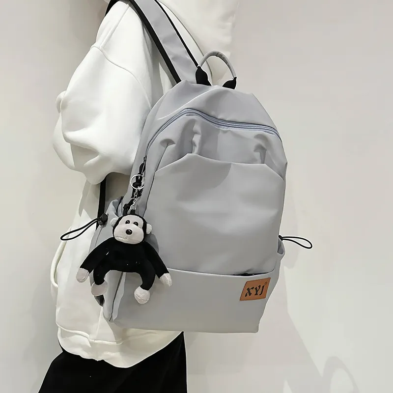 Yalu Nylon Backpack Unisex Multicolor-8
