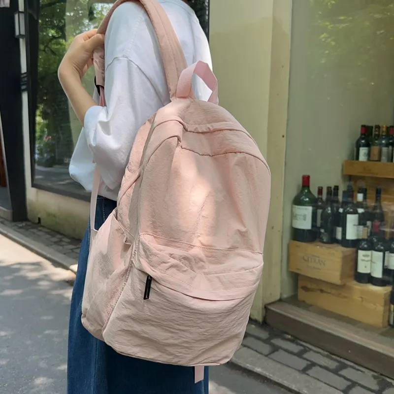 Yalu Nylon Backpack Unisex Multicolor-7