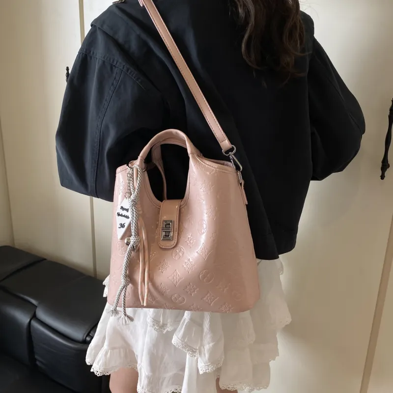 Yalu PU Bucket Bag Handbag Women's Multicolor-18