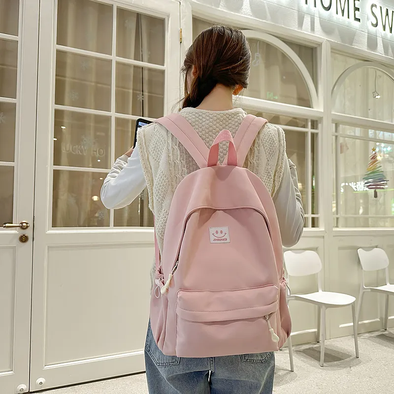 Yalu Nylon Backpack Unisex Multicolor-13