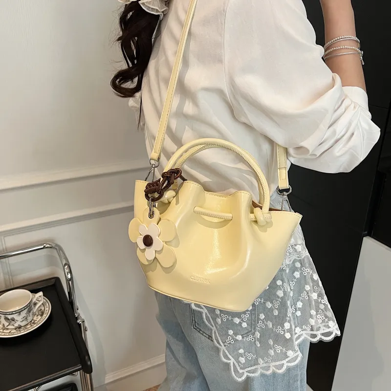 Yalu PU Soft Leather Material One Shoulder Handbag Women's Multicolor-17