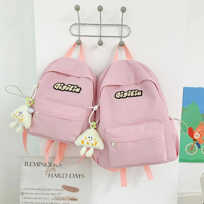 Yalu Nylon Backpack Unisex Multicolor-30