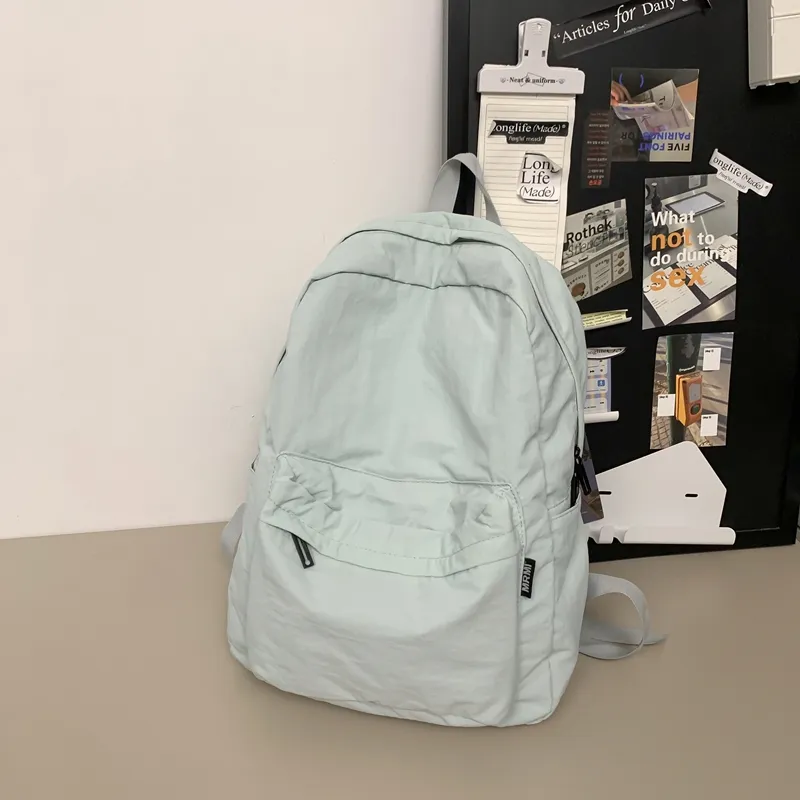 Yalu Nylon Backpack Unisex Multicolor-17