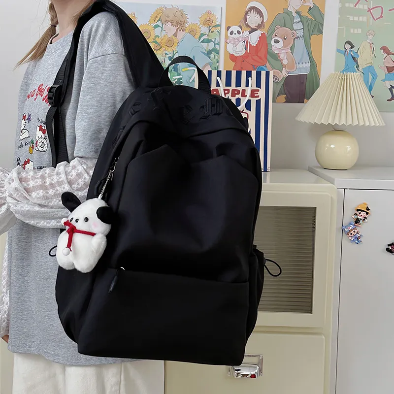 Yalu Nylon Backpack Unisex Multicolor-11