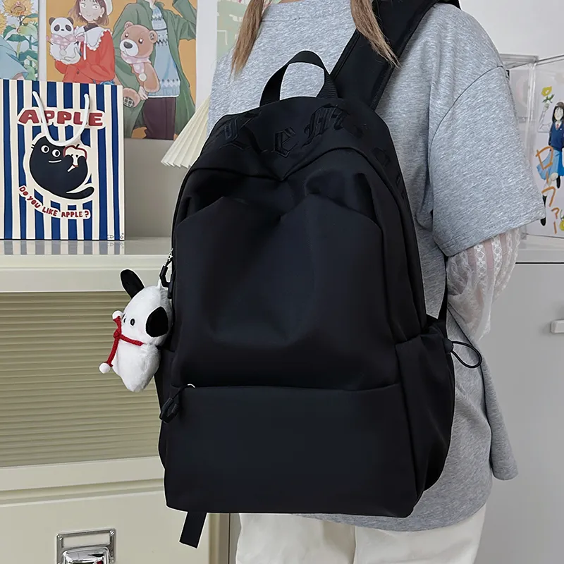 Yalu Nylon Backpack Unisex Multicolor-12