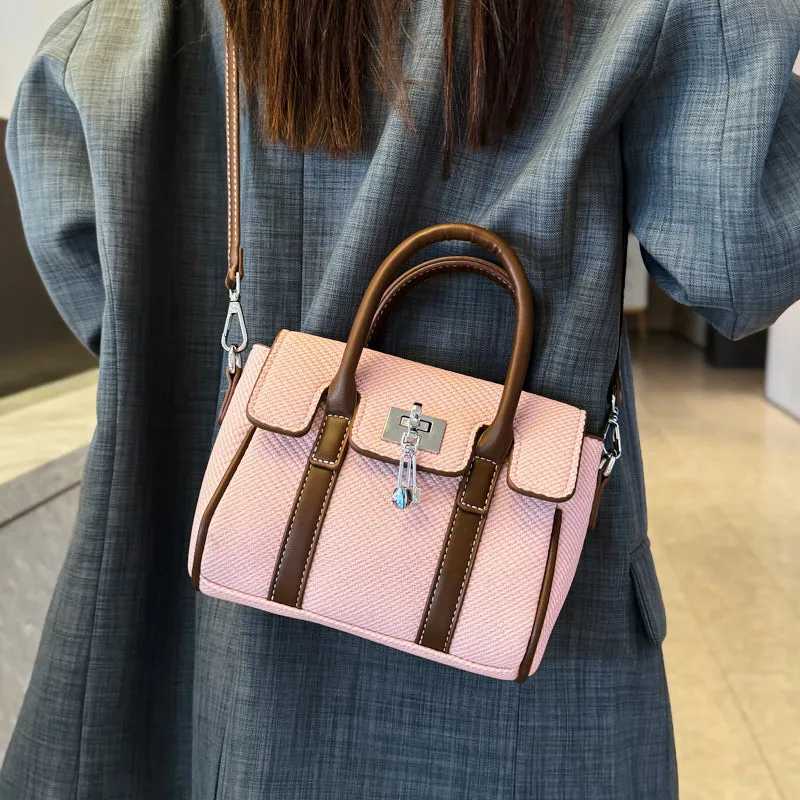 Yalu PU Kelly Bag, Handbag, Crossbody Bag Regular Women's Multicolor-32