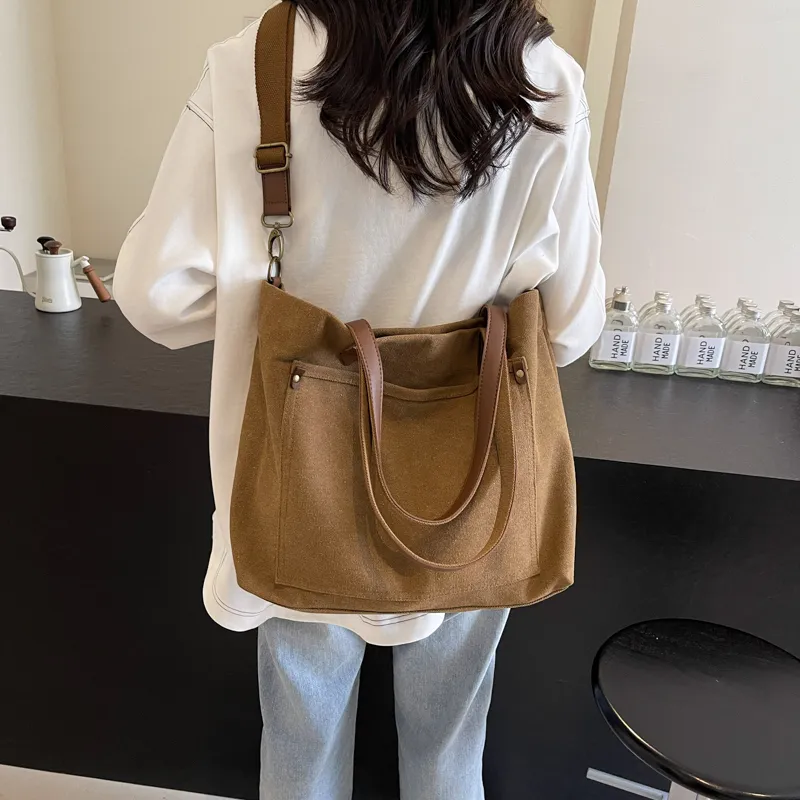 Yalu Canvas Bag, Tote Bag, Shoulder Bag Regular Women's Multicolor-29
