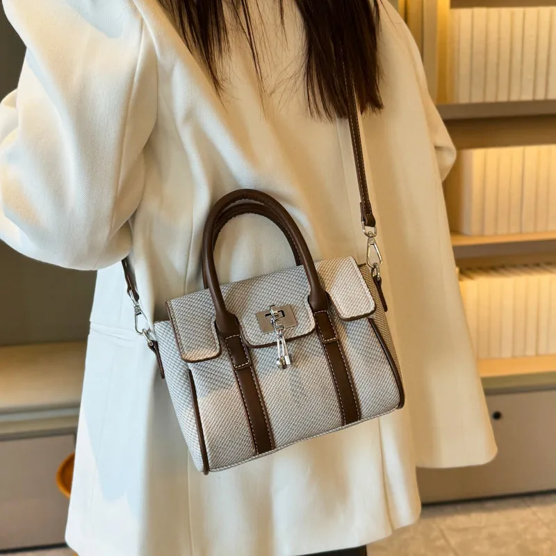 Yalu PU Kelly Bag, Handbag, Crossbody Bag Regular Women's Multicolor-12
