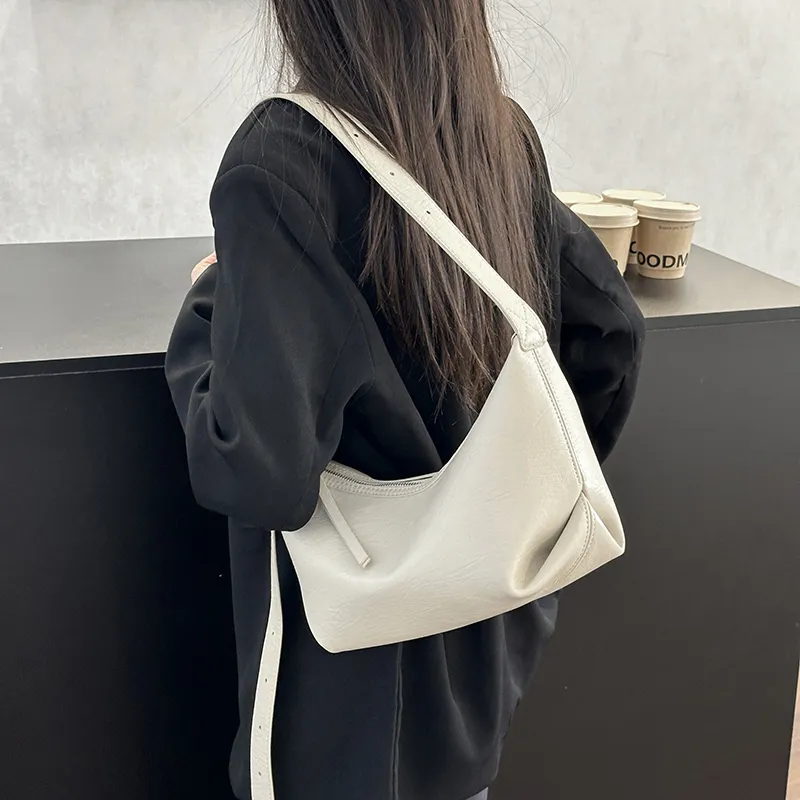 Yalu PU Shoulder Bag Women's Black/Brown/Gray/Red/White-16