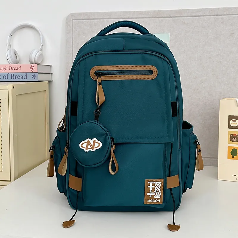 Yalu Nylon Backpack Unisex Multicolor-22